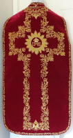 Red Roman vestment